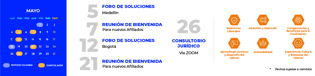 calendario de eventos acrip