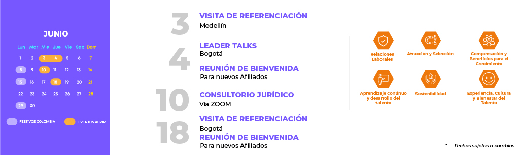 calendario de eventos acrip