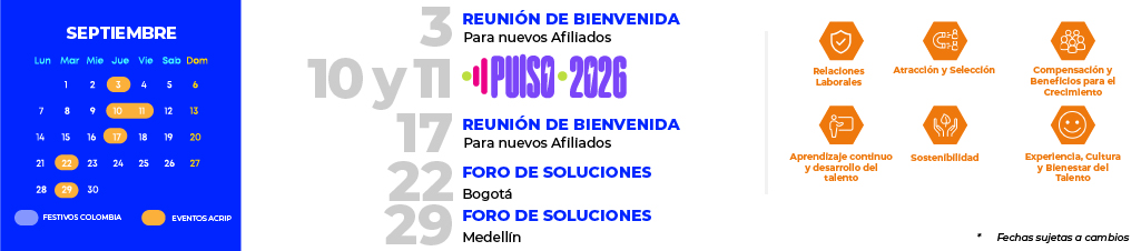 calendario de eventos acrip